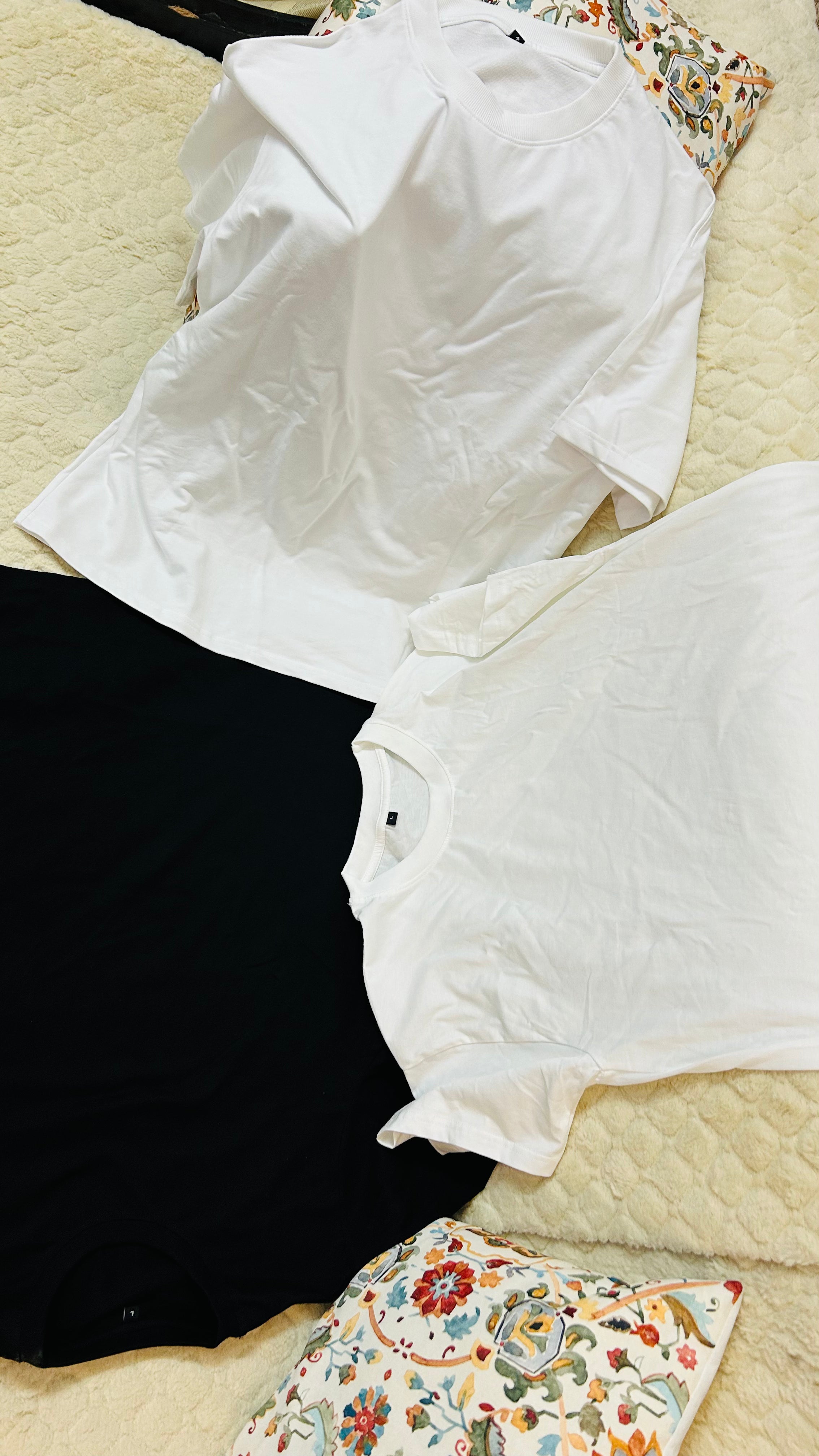 Cotton Crew Neck T-Shirt